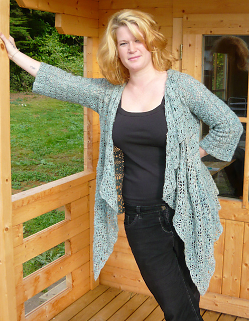 Elsa Waterfall Cardi