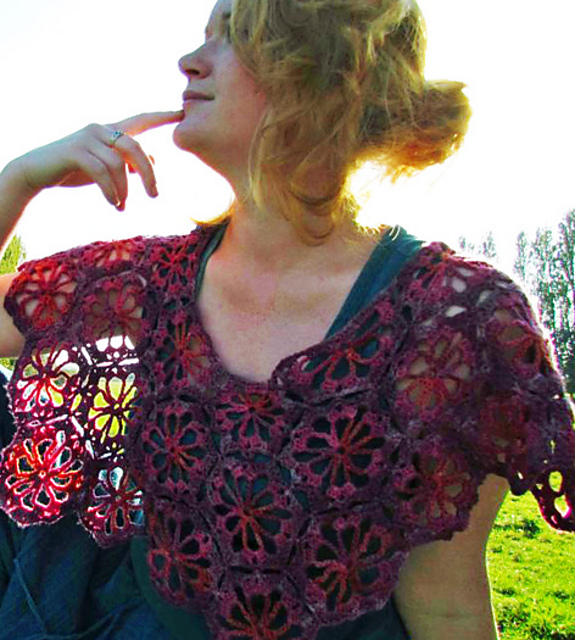 Marabella Crochet Capelet