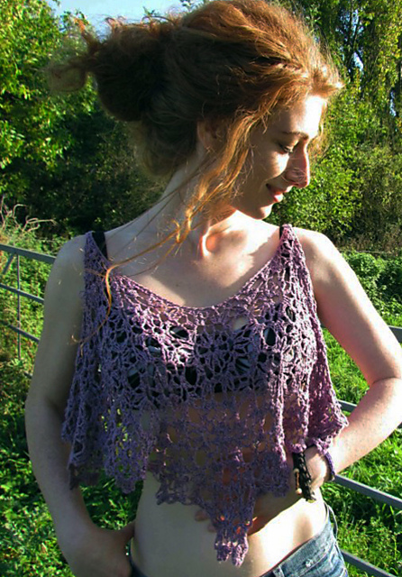 Tallulah Crochet Capelet