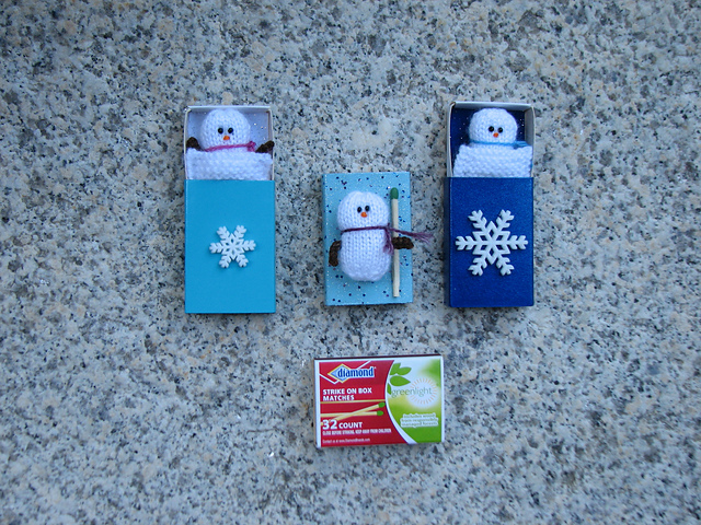 Matchbox Mini Snow Folks