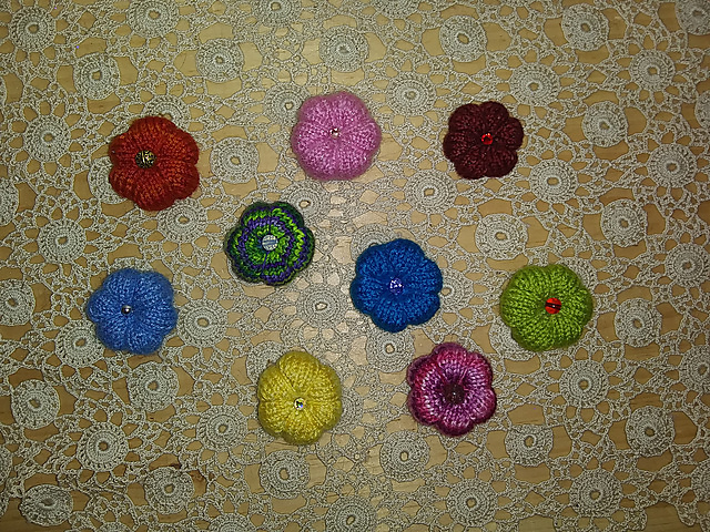 Flower Power Pincushion