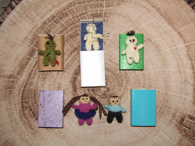 Matchbox Mini Boo Boo and worry dolls