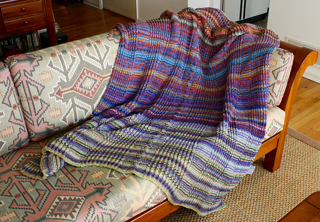 Softly Reversible Afghan