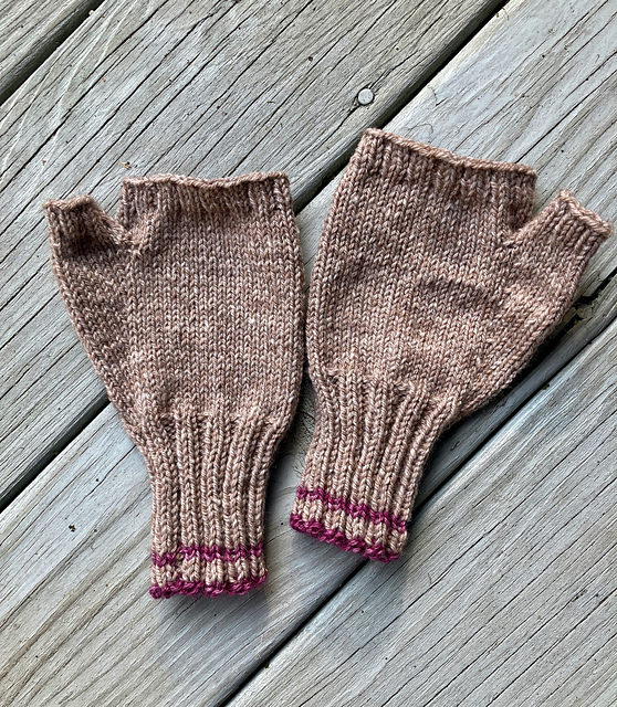 Rose's Fingerless Mitts
