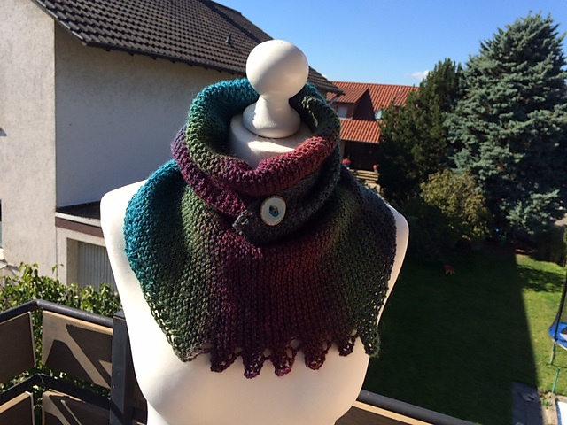 Wickeltuch mit Knopf