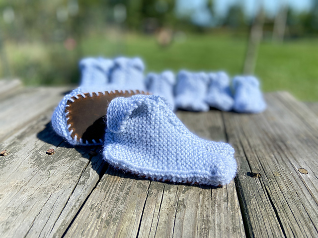 Easy Baby and Toddler Booties