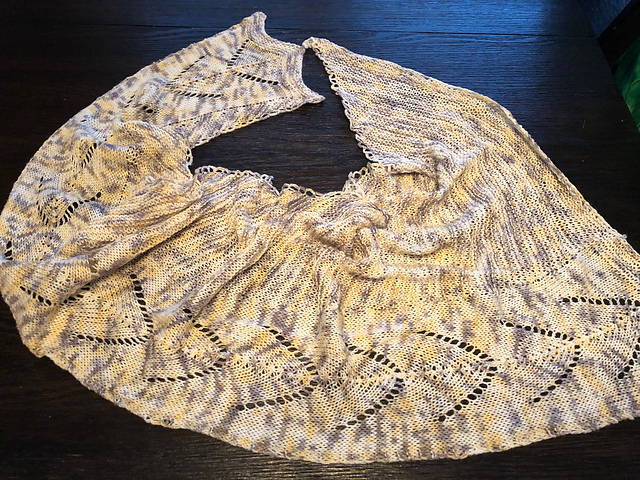 Power Up Edged Shawl