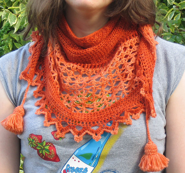 Ravelry patroon: Juliana Wrap