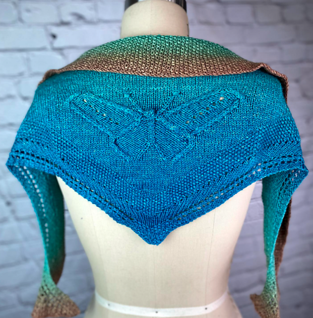 Occidental Butterfly Shawlette