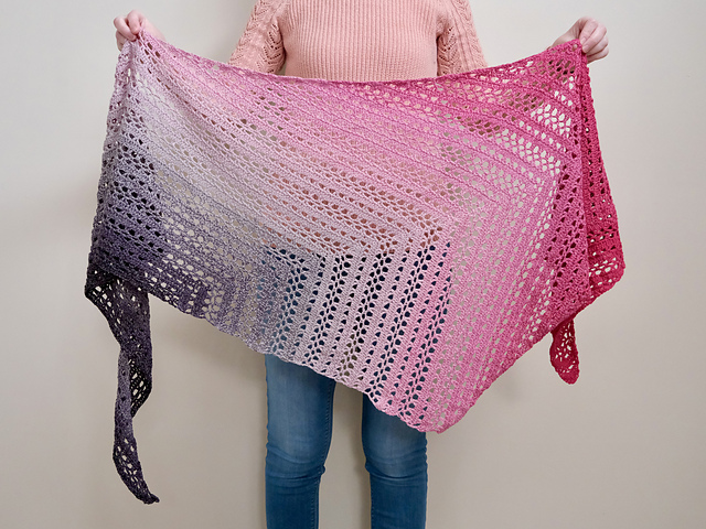 Midnight Wishes Shawl