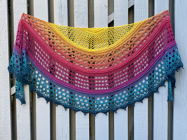 Apricity Shawl