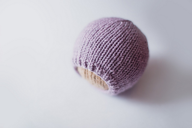 Basic Aran Newborn Beanie