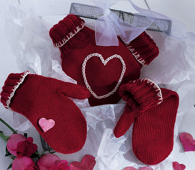 5527 Fäustlinge und Partnerhandschuh
