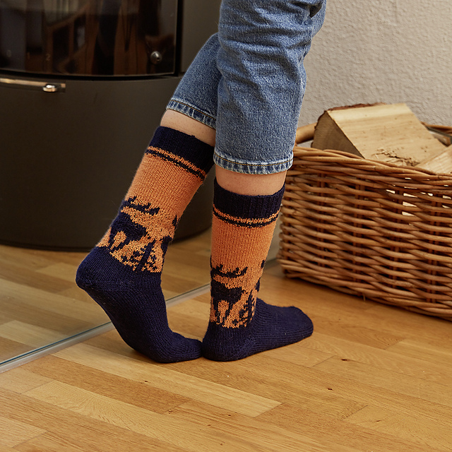 R0481 Moose Moose Socks
