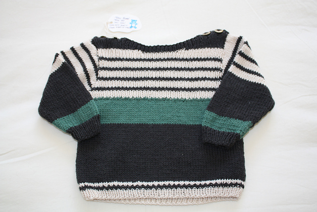10. Jumper with rib yoke