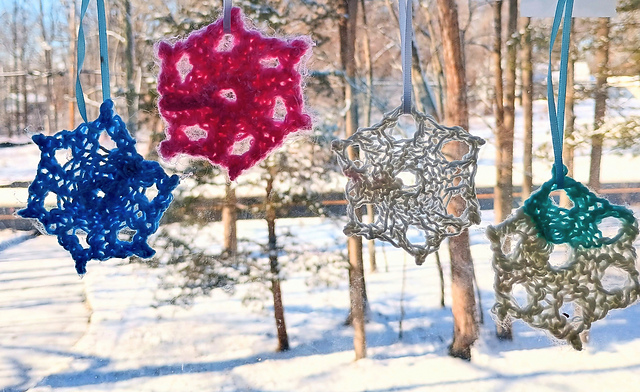 Short Row Snowflake
