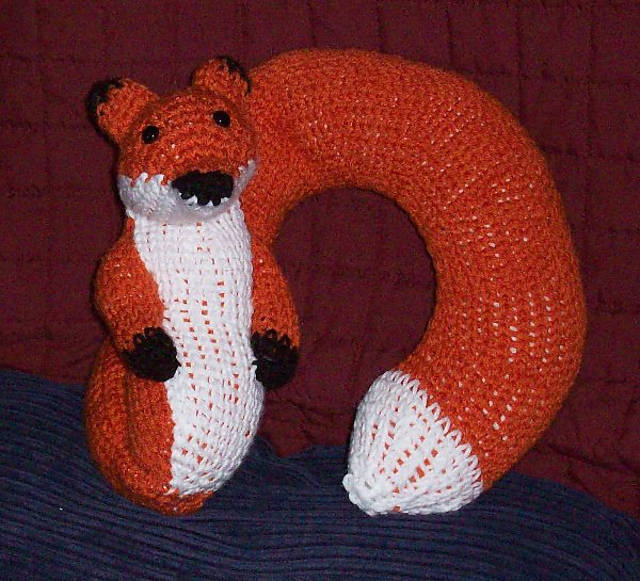 Fox Neck Pillow