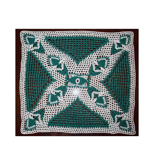 "X" Doily or Placemat
