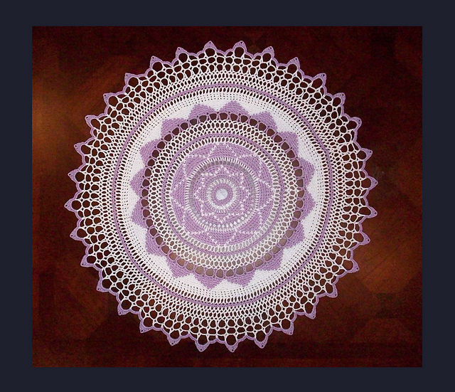 August Crocheted Doily