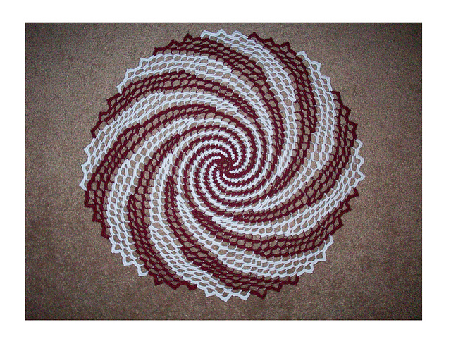 Spiraling Nova Doily