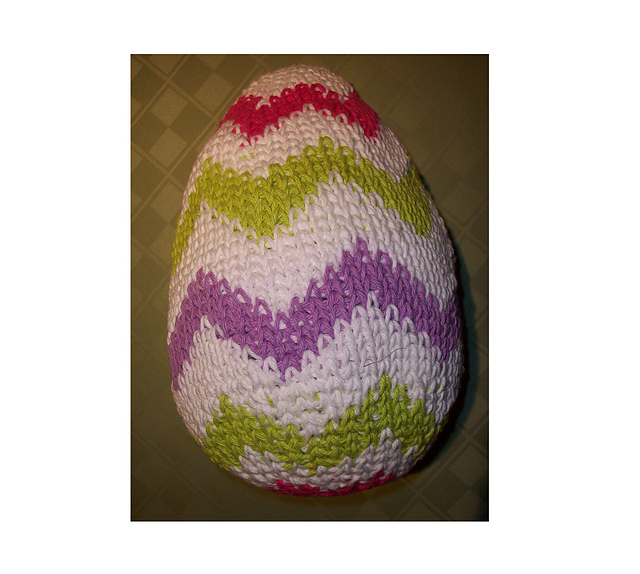 Giant Stuffed Easter Egg