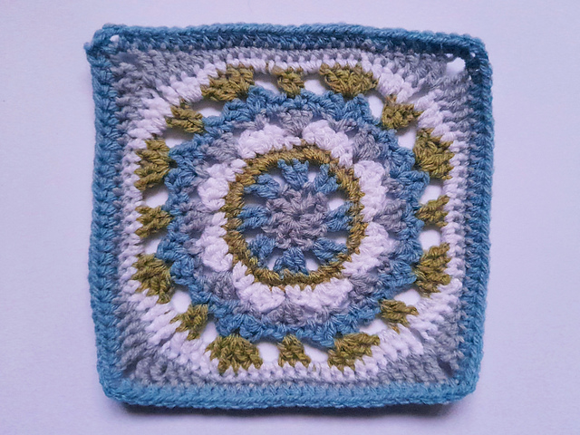Rose Mandala square