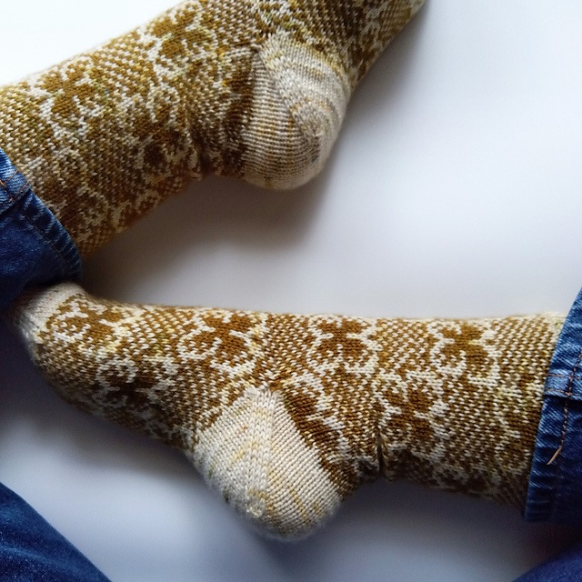 July Garden Socks