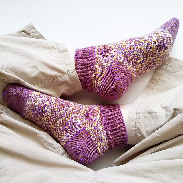 February Garden Socks
