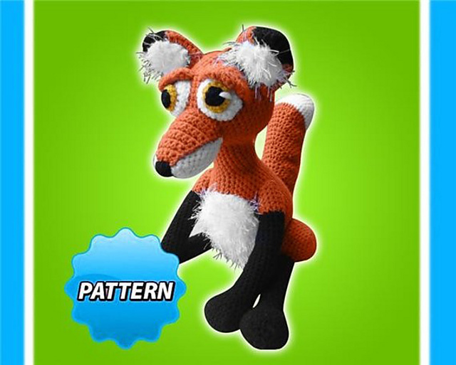 Rosco the Fox Amigurumi