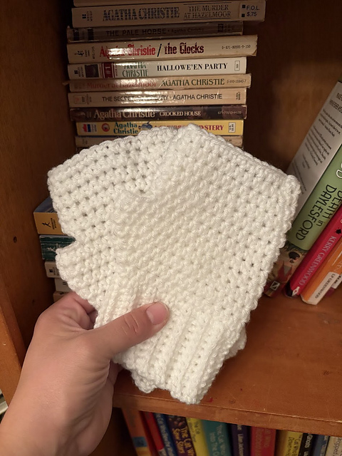 Plus Size Fingerless Mitts