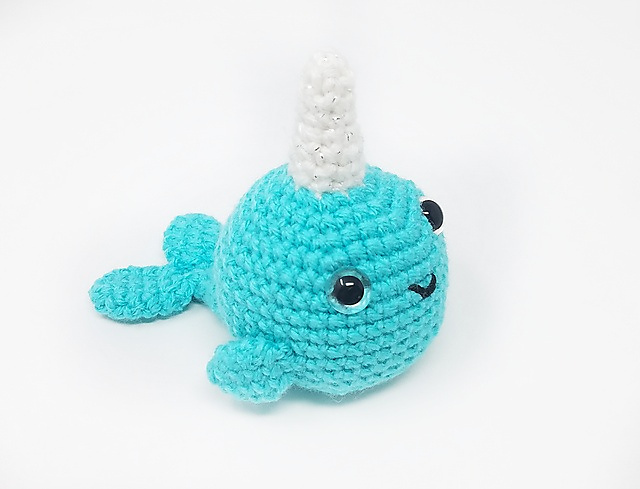 Norbert the Narwahl Amigurumi