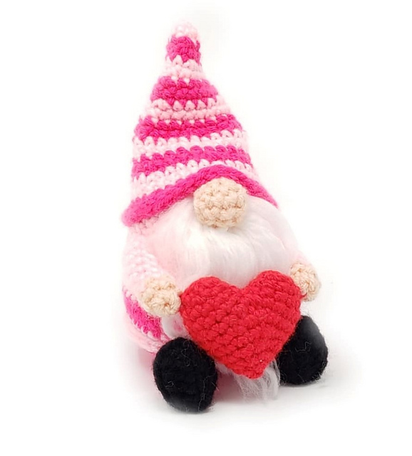 Valentine's Gnome Amigurumi