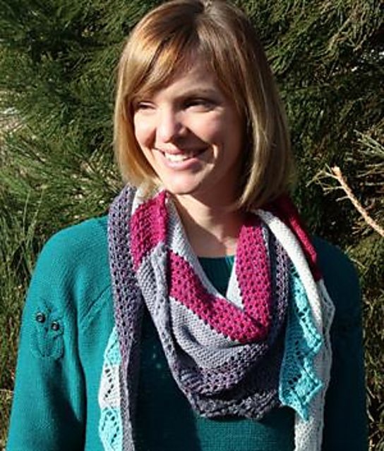 Sugarplum Shawl