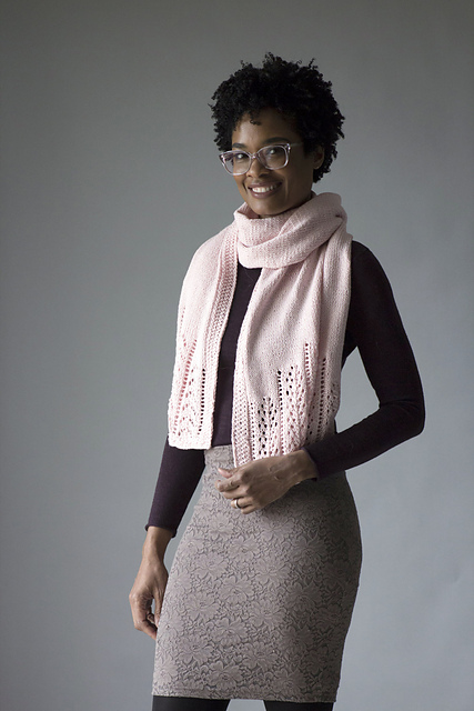 Lace Dipped Scarf