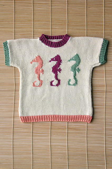 Ravelry: Seahorse Tee pattern by Rachel Brockman
