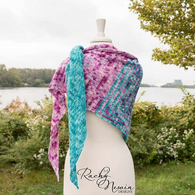 Spiral Out Shawl