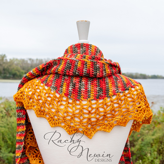 Bonfire Shawl