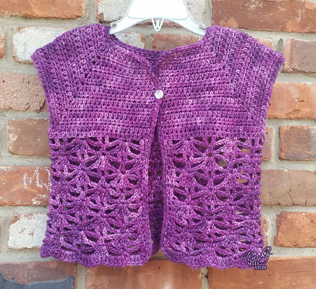 Orchid Cardigan for Babies