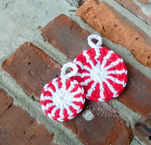 Peppermint Christmas Ornaments