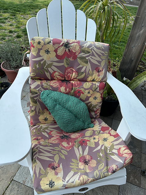 Spring Leaf Pillow