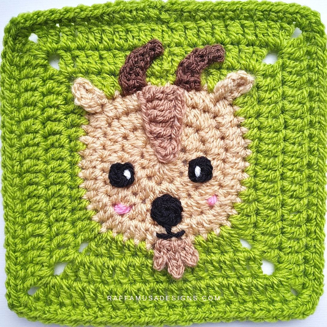 Goat Granny Square