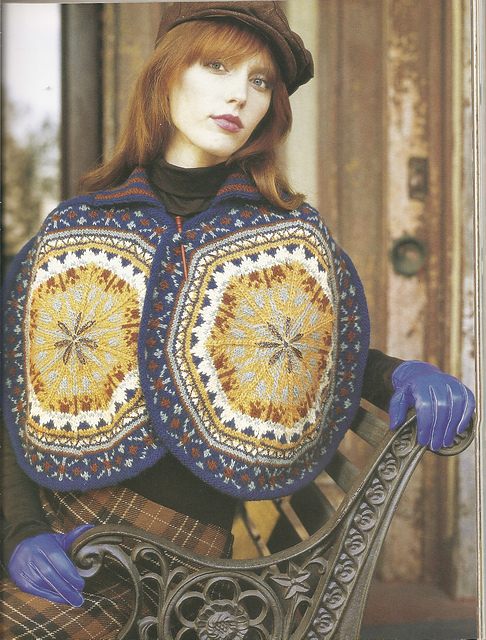 Fair Isle Tam Capelet