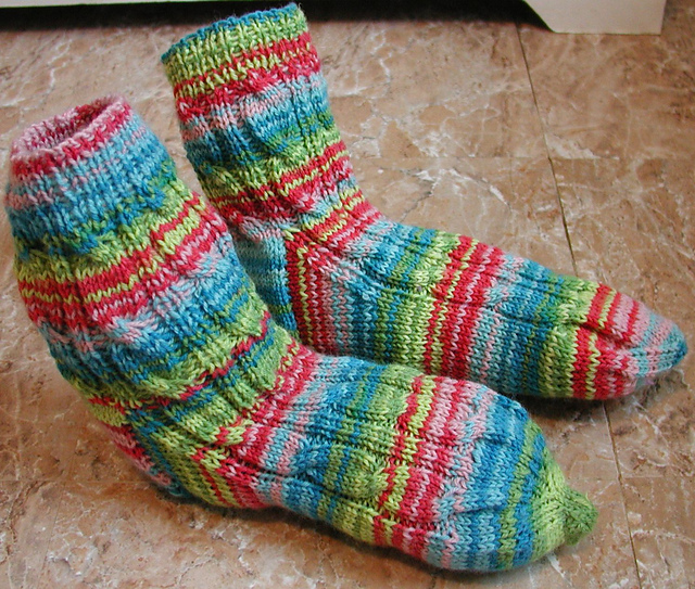 Cable Anklets No. 2053