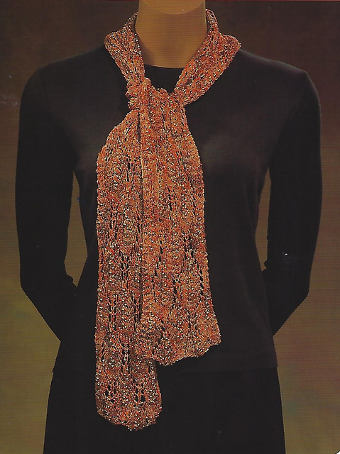 Beaded Long-Leaf Lace