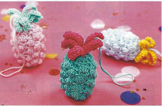 Party Pineapple Ornaments