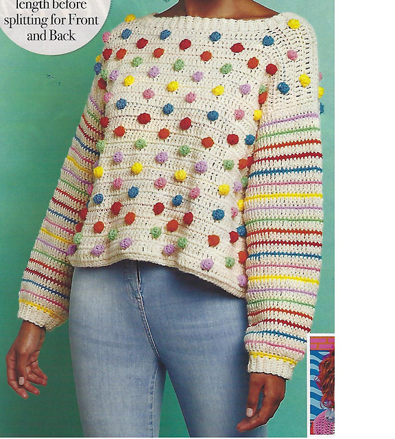 Pompom Confetti Jumper