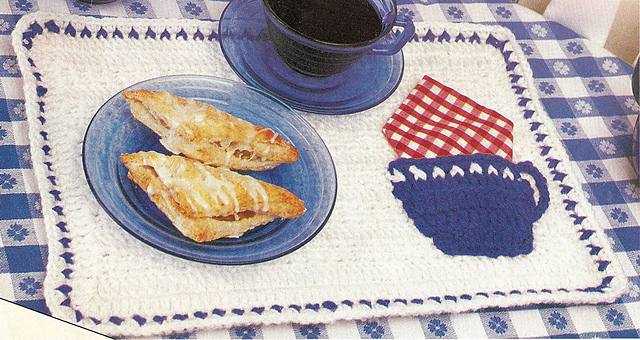 Crocheted Coffeetime Place Mats
