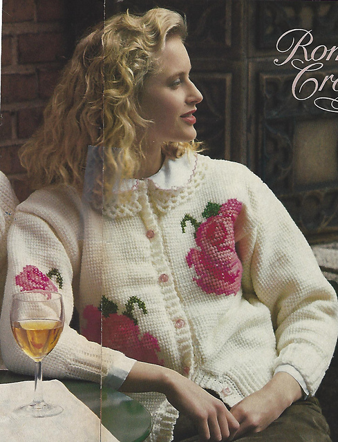 Lace Patchwork Dress & Cardigan 2Pcs