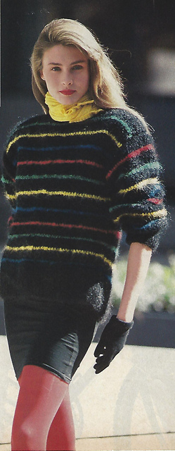 Crayon-Bright Pullover
