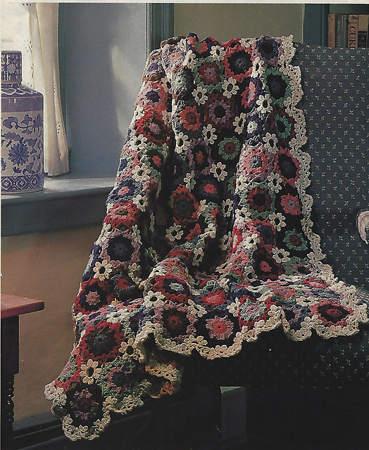 Floral Center Granny